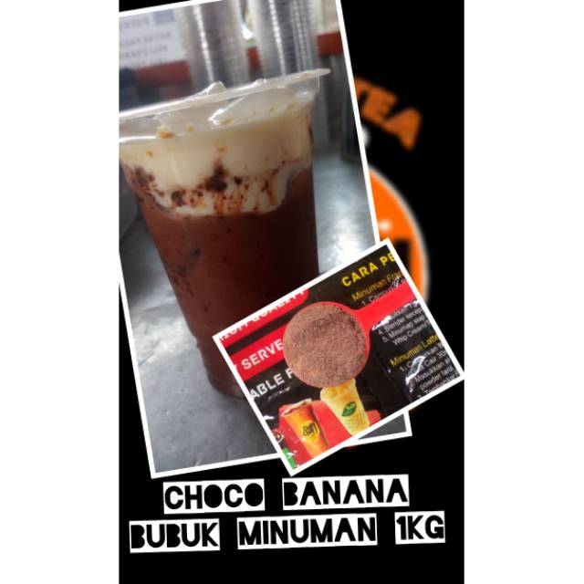 

Choco Banana Powder Drink Bubuk Minuman Rasa Coklat Banana 1 kg