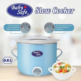 Image of Baby Safe Slow Cooker LB007 LB008 LB009 Babysafe Baby mpasi Bayi Digital Food Maker Kado Bayi