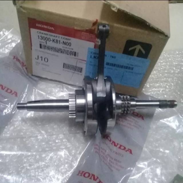 13000-K81-N00 kruk as krek as bandul crank shaft BEAT FI 2016 2017 STREET ECO SCOOPY ESP 13000-K81-N