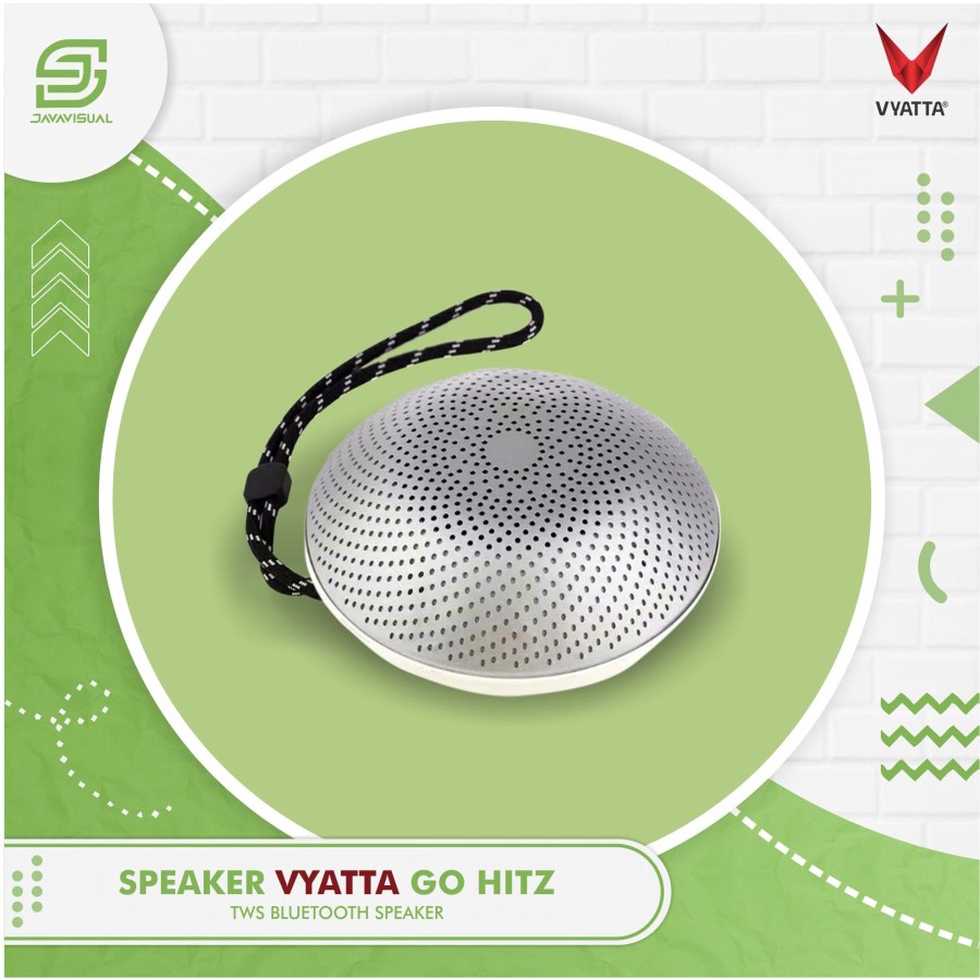 [JaVis] VYATTA GO Hitz TWS Speaker - Stereo. Bluetooth. USB - TF-MEGA BAS