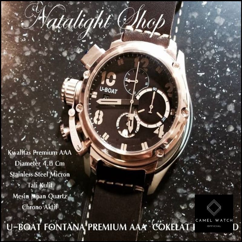 Murah JAM TANGAN PRIA UBOAT FONTANA PREMIUM AAA US MARINE LIMITED MEWAH