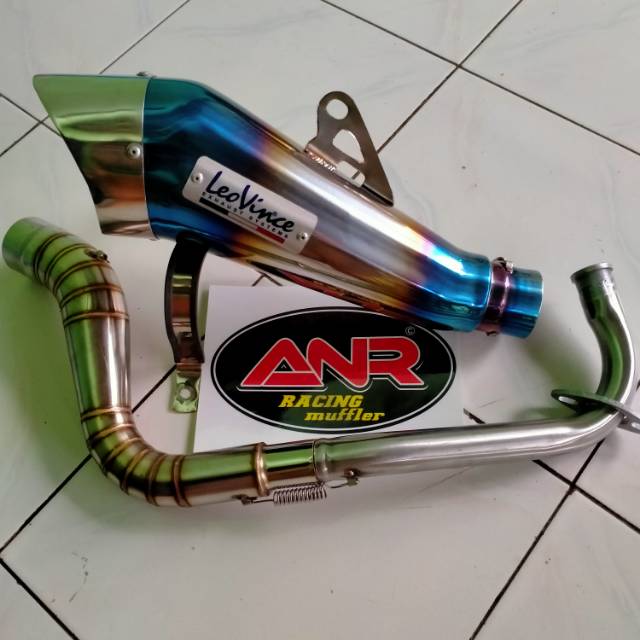 KNALPOT LEOVINCE MATIC VARIO,MIO,BEAT,AEROX,N'MAX,PCX