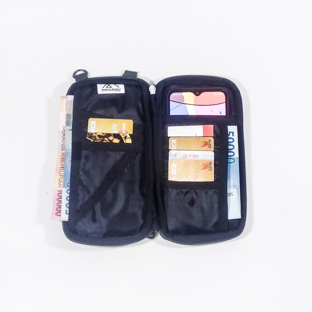 Daily Slingphone Abigadu / sling pouch  Anti air / hanging wallet  / gantungan leher /tas selempang hp| Abigadu UI