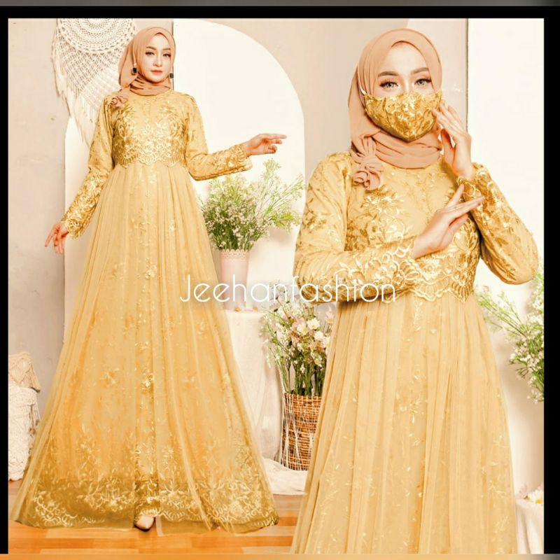 Gamis Kebaya / Kebaya Alexa / Gamis Alexa / Kebaya Burkat / Gamis Burkat Tille