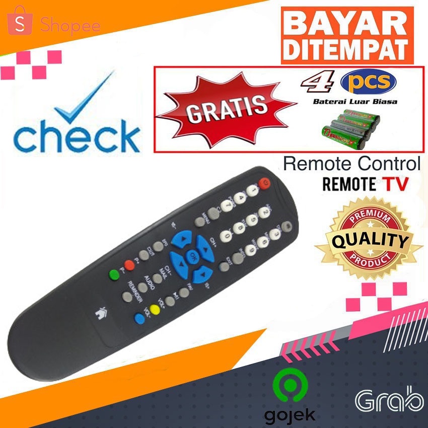 Remot Remote STB Receiver Parabola K-Vision Bromo C1000 / Topas TV