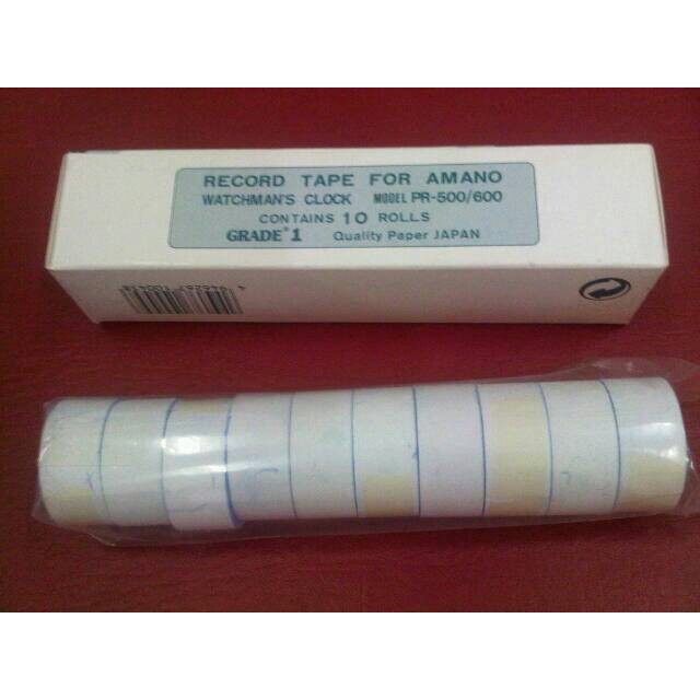 

LABEL / RECORD TAPE / KERTAS AMANO PR-600 / 500