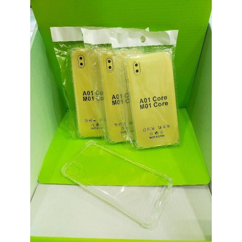 Anti Crack Samsung A01 Core Silikon Bening Case Samsung A01 Core