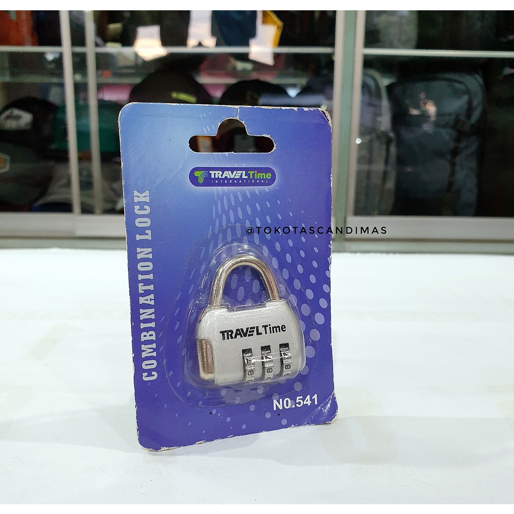 Travel Time Gembok Kombinasi Koper / Tas