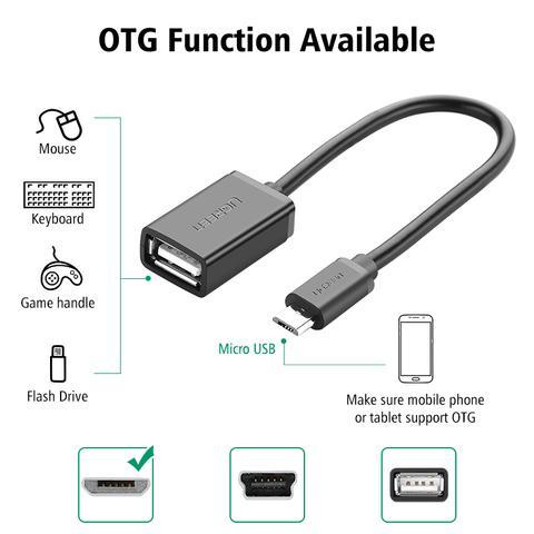 KABEL OTG V8 KABEL OTG MICRO / KABEL OTG TYPE C FOR ANDROID