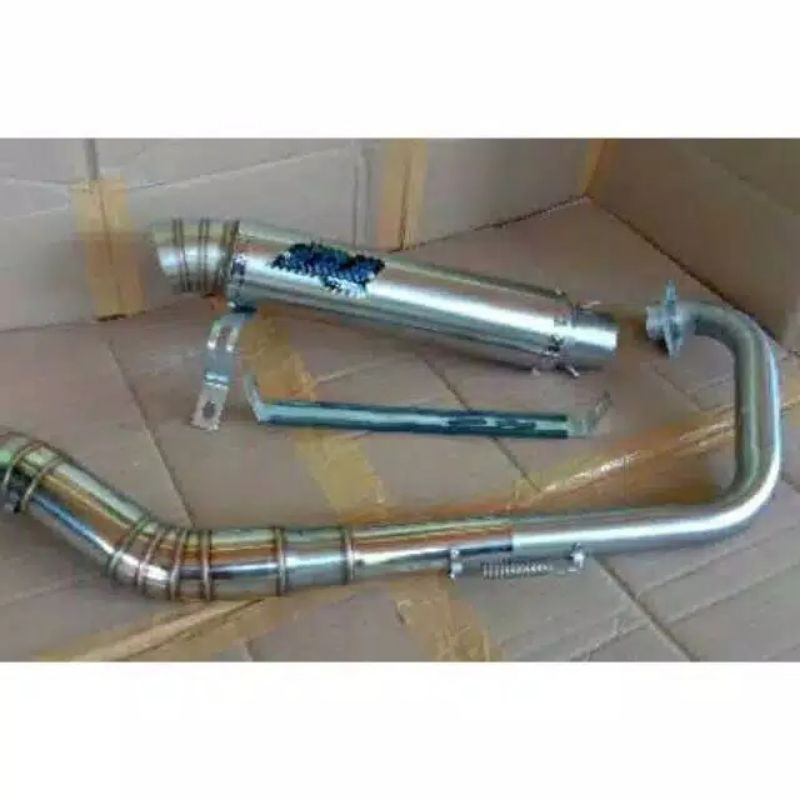 knalpot Dos pnp Satria fu Sonic Vixsion Cbr150 R15V2 byson dll