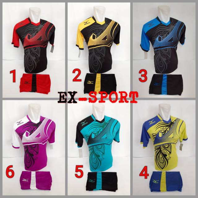 Baju volly mizuno