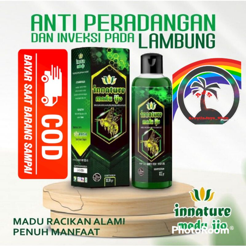 

MADU IJO Innature Herbal Mengatasi Asam Lambung Asli Mengatasi Maag dan Infeksi Lambung 350 gram