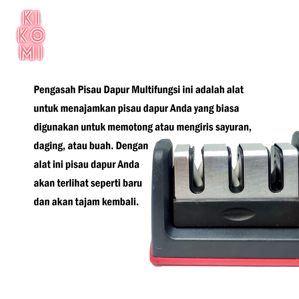 Alat Pengasah Pisau Gunting 3 kepala - Asahan Penajam Pisau Gunting KK