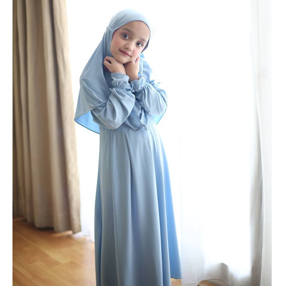 Gamis Anak Bayi Perempuan Newborn / Gamis Bayi Perempuan Cantik Jersey Original Korea 0-5 tahun