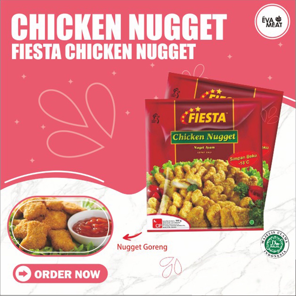 

fiesta chicken nugget / chicken nugget / fiesta nugget / nugget fiesta / fiesta nugget bandung / ori