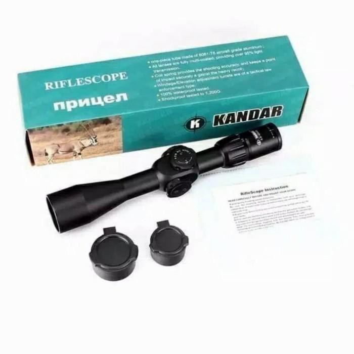 Teleskop Kandar 4.5-14X44 Ffp Tahan Getar Reticle Zoom/Bukan Discovery