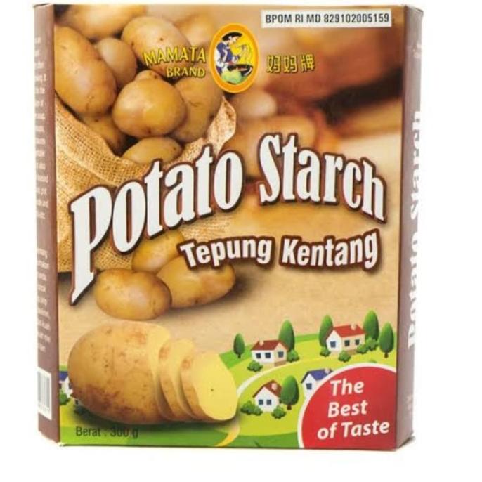 

[[COD]] TokoMinah Mamata Brand Potato Starch Tepung Kentang 300gr TERBAIK Kode 778