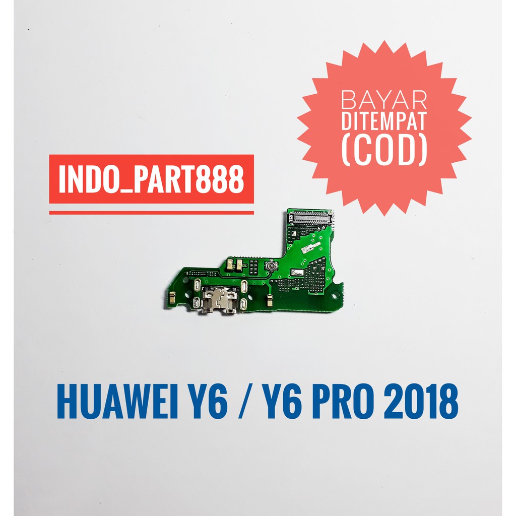 Konektor Papan Flexible Charger Papan Casan Huawei Y8 2018 / Nova2 Lite / Y6 Prime 2018 / Y6 / Y6 Pr