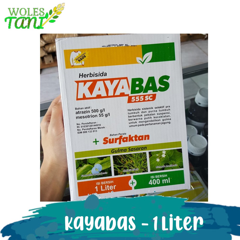 Kayabas 1 Liter Herbisida Jagung
