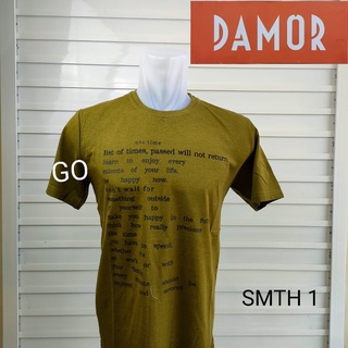 BB SMT DAMOR (CRESSIDA) Slimfit Misty Kaos Oblong Baju T-Shirt Kaos Pria Kaos Distro Dakwah