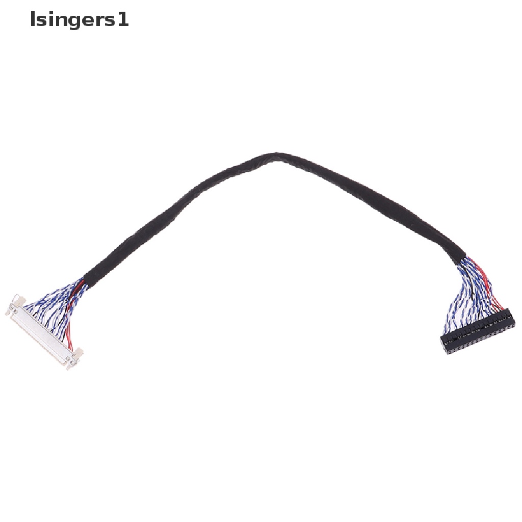 (lsingers1) Lvds Kabel D8 FIX-30P-D8 FIX 30 Pin Ganda Untuk Panel Layar LCD