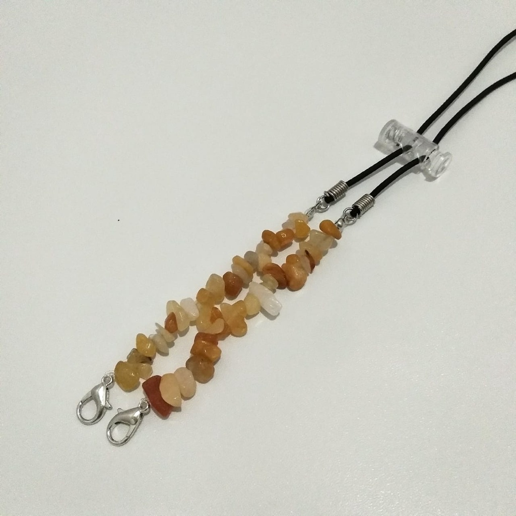 Strap Masker Konektor 2 in 1 Tali Batu Pecah / Kalung Masker 2 in 1