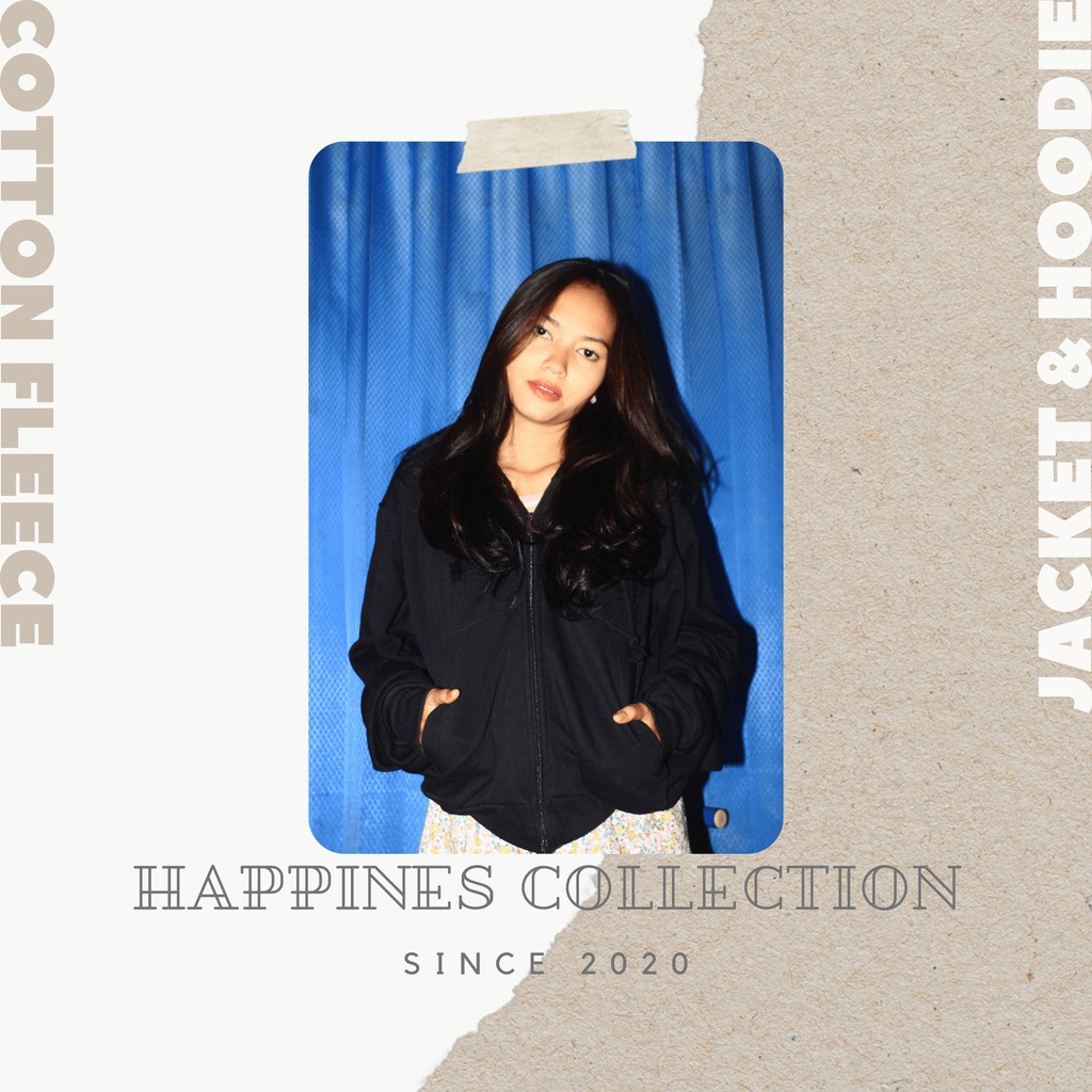 [COD GROSIR MURAH] HOODIE POLOS CROP UNISEX / PRIA & WANITA