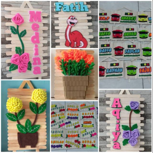 HIASAN DINDING KAIN FLANEL 01 [CUSTOM NAMA]