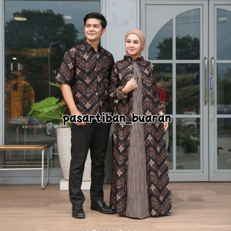 BAJU BATIK COUPLE MODERN SARIMBIT BATIK COUPLE GAMIS BATIK COUPLE COUPLE COPEL