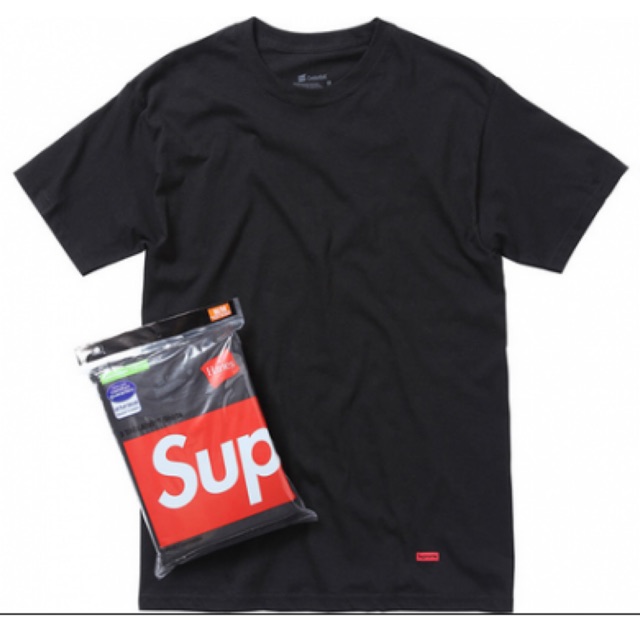 Supreme x Hanes Tagless Tee