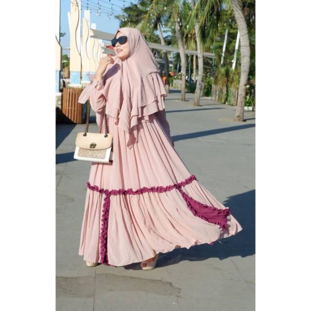 GAMIS SET SYAR'I - QALISA SYAR'I ORIGINAL KANAYA