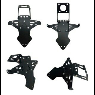 Dudukan Plat Nomor Spakbor - Slebor Belakang Motor R15 New - Cbr 150 Mx King Ninja Buntut Lampu Sen