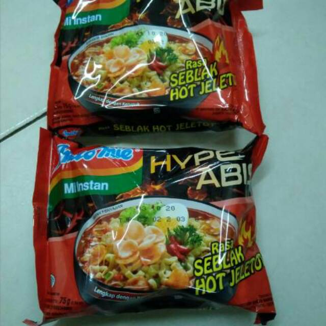 

Indomie mie seblak hot jeletot .new produk