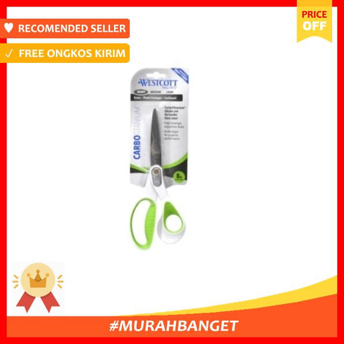 

Gunting - Serbaguna | Westcott Carbo Titaniumscissor 8 Inc - Alat Pemotong Kertas