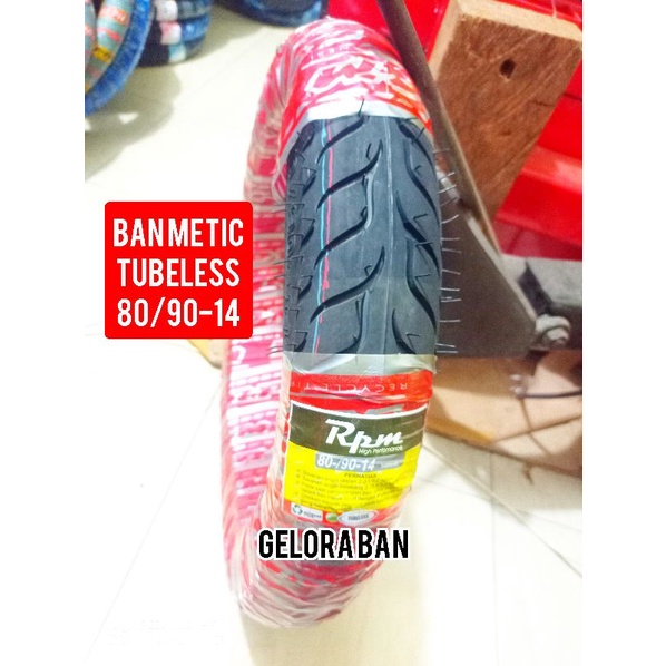 ban motor matic tubeless 80/90-14  ban honda beat vario spacy mio spin nex xread spin ban tubles 80/