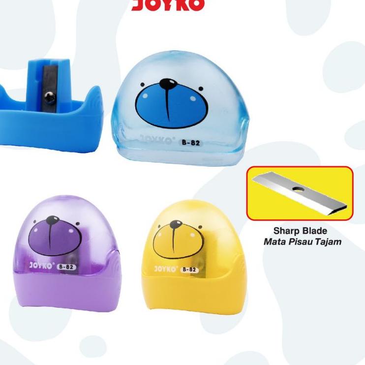 

Terbaru - Rautan/sharpener Joyko B.82 24 pcs 팝