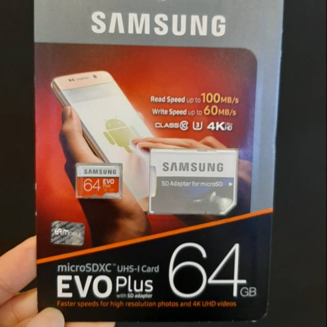 Memory card original samsung 64gb