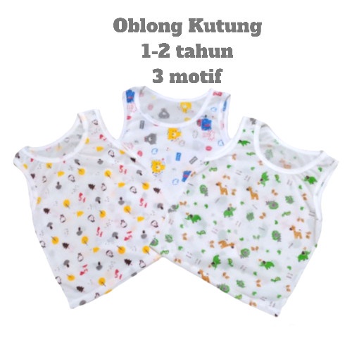 Singlet Oblong BayI Atasan Tangtop 1-2 tahun