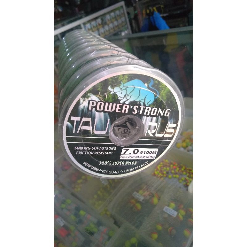 senar kuat anti keriting taurus pelagic