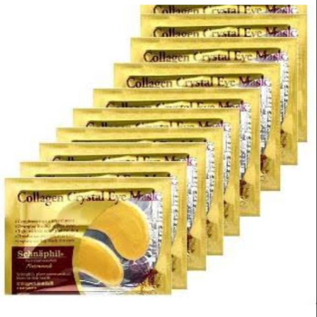 Collagen crystal eye mask