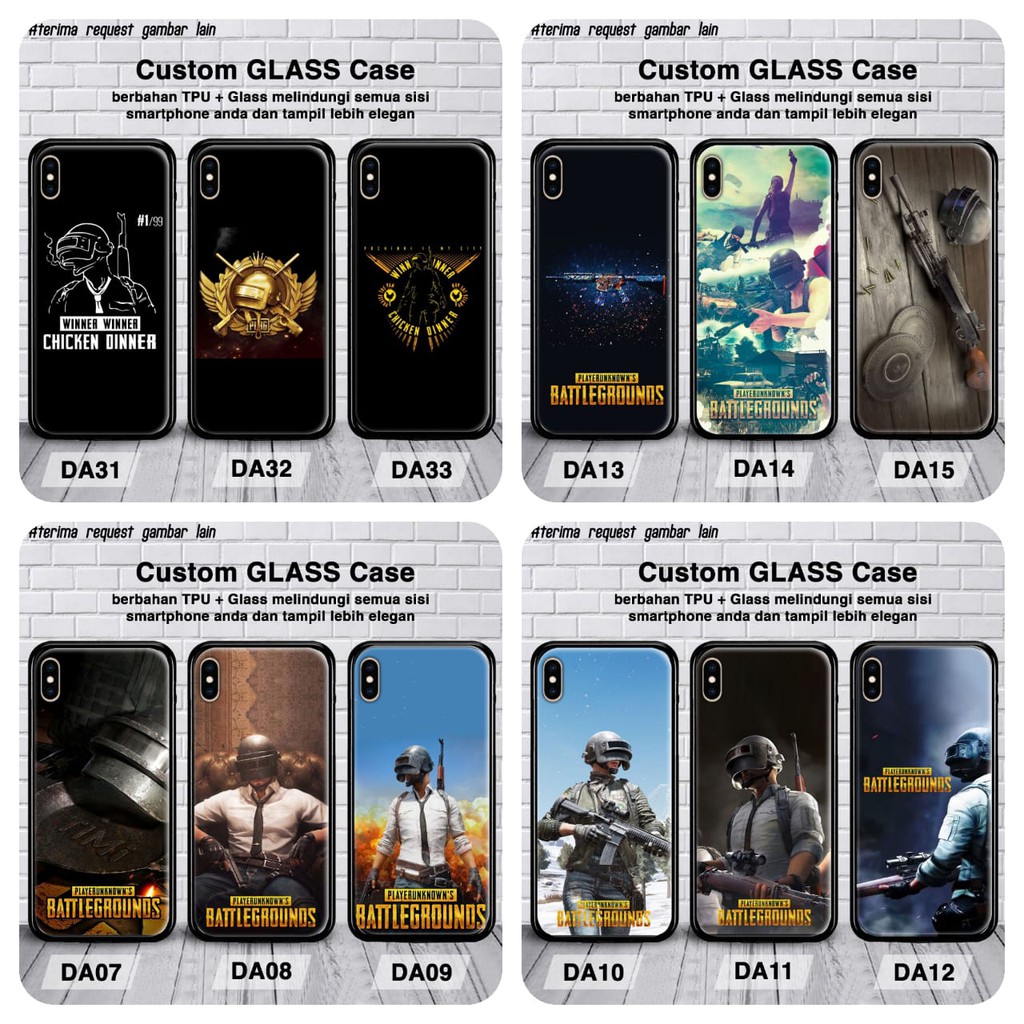 CASE MOTIF REALME 3 PRO CUSTOM PREMIUM CASE MOTIF PUBG Shopee Indonesia