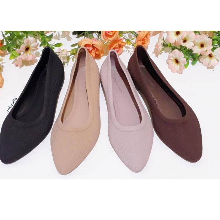 Flat Shoes Jelly PortoLady BTS - Flat Shoes Wanita