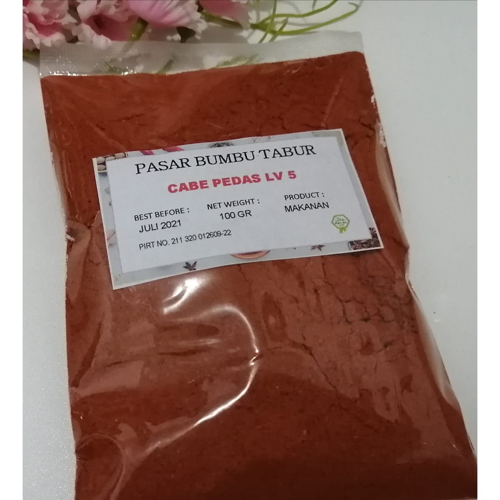 

CABE PEDAS (LEVEL 5) 100 GR BUBUK TABUR