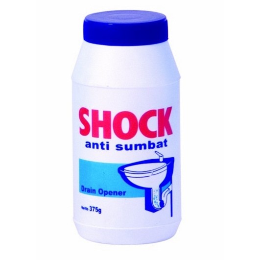 Anti Sumbat SHOCK Anti Sumbat Saluran Pipa SHOCK 375 Gr