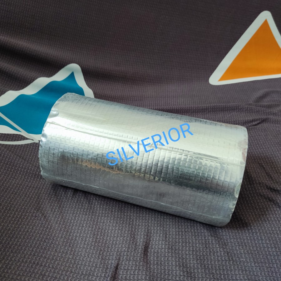 Lakban Isolasi Lem Aluminium Tambal Pipa Bak Tangki Toren Air Bocor 20cm