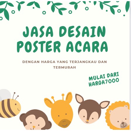 JASA DESAIN POSTER