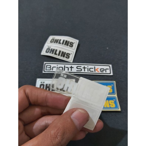 STICKER SHOCK DEPAN OHLINS