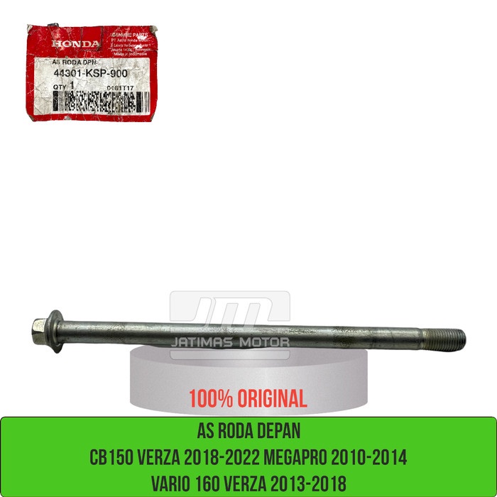 As roda depan cb 150 verza megapro mono vario 160 44301-KSP-900