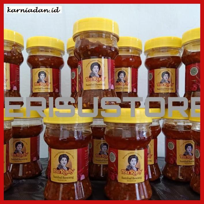 

Aneka-Sambal- Sambal Bawang Bu Rudy Paket 3 Pcs -Pedeeeeeezzzzzzz.