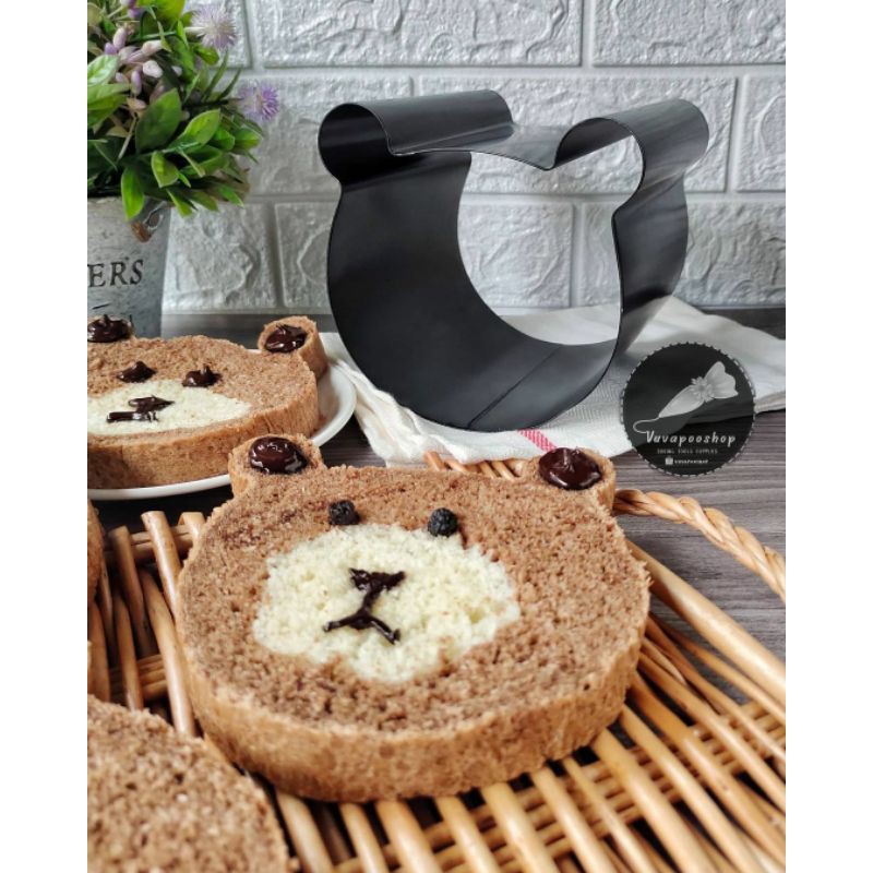 Toast Mold Bear / Toast Mold Cat / Cetakan Roti Karakter / Cetakan Roti Lucu